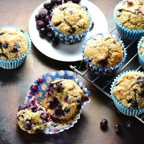Quinoa Blueberry Muffins (Healthy) - Everyday Healthy Recipes