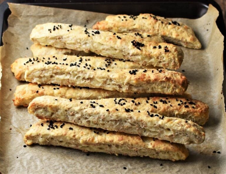 Breadsticks with Cheese (No Yeast) Everyday Healthy Recipes