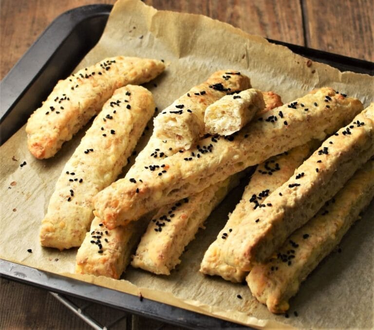 Breadsticks with Cheese (No Yeast) Everyday Healthy Recipes