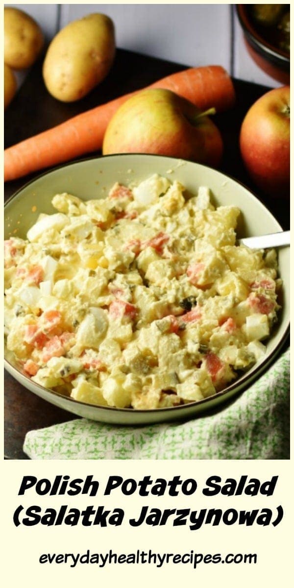My Mum's Polish Potato Salad (Jarzynowa) Everyday Healthy Recipes
