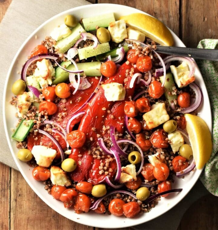 GreekStyle Buckwheat Salad Everyday Healthy Recipes