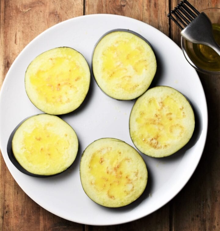 Grilled Eggplant Halloumi Sandwich Everyday Healthy Recipes