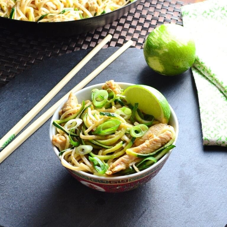 Hoisin Chicken Noodle Stir Fry (Low Carb) Everyday Healthy Recipes