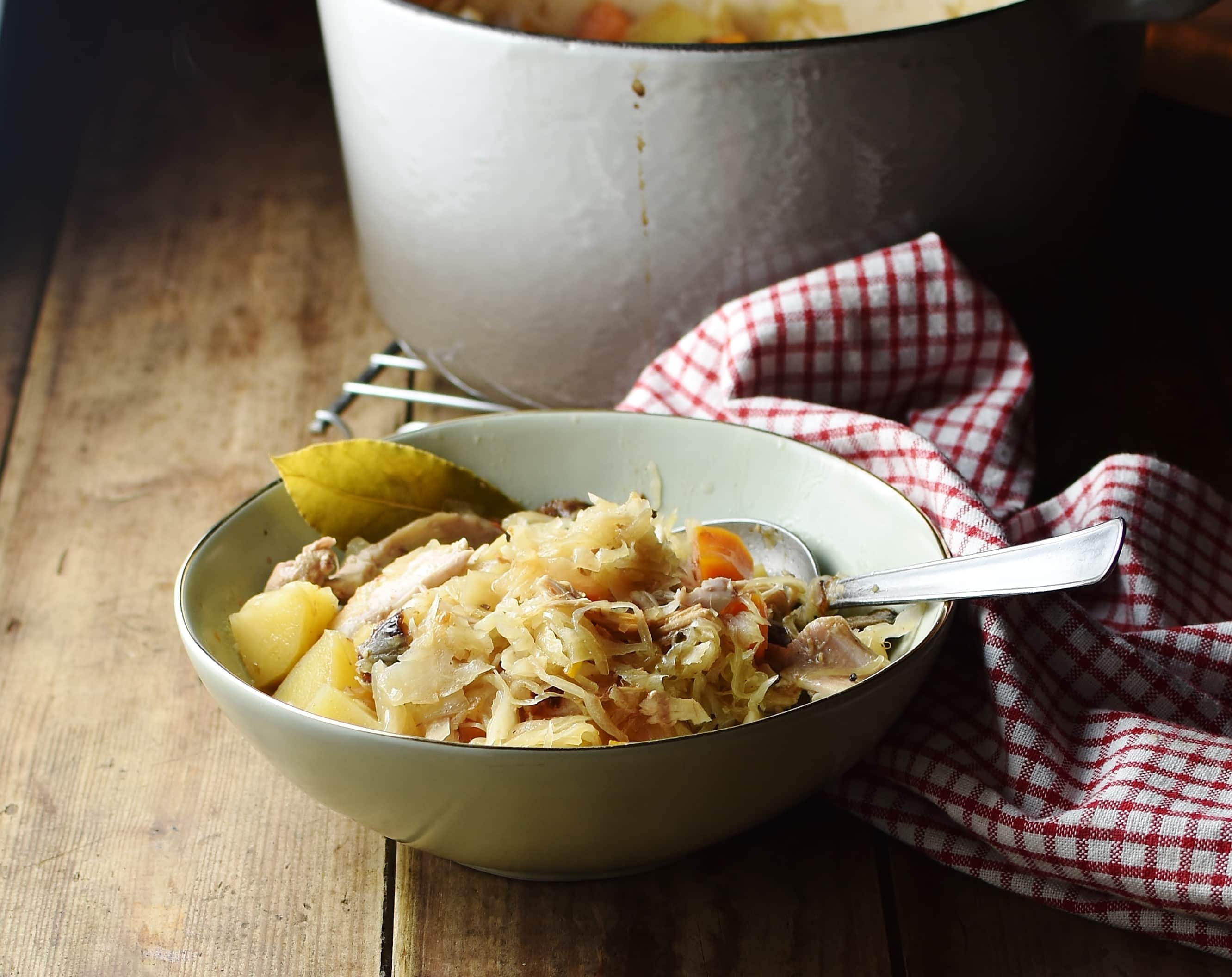 Sauerkraut Casserole with Chicken Everyday Healthy Recipes