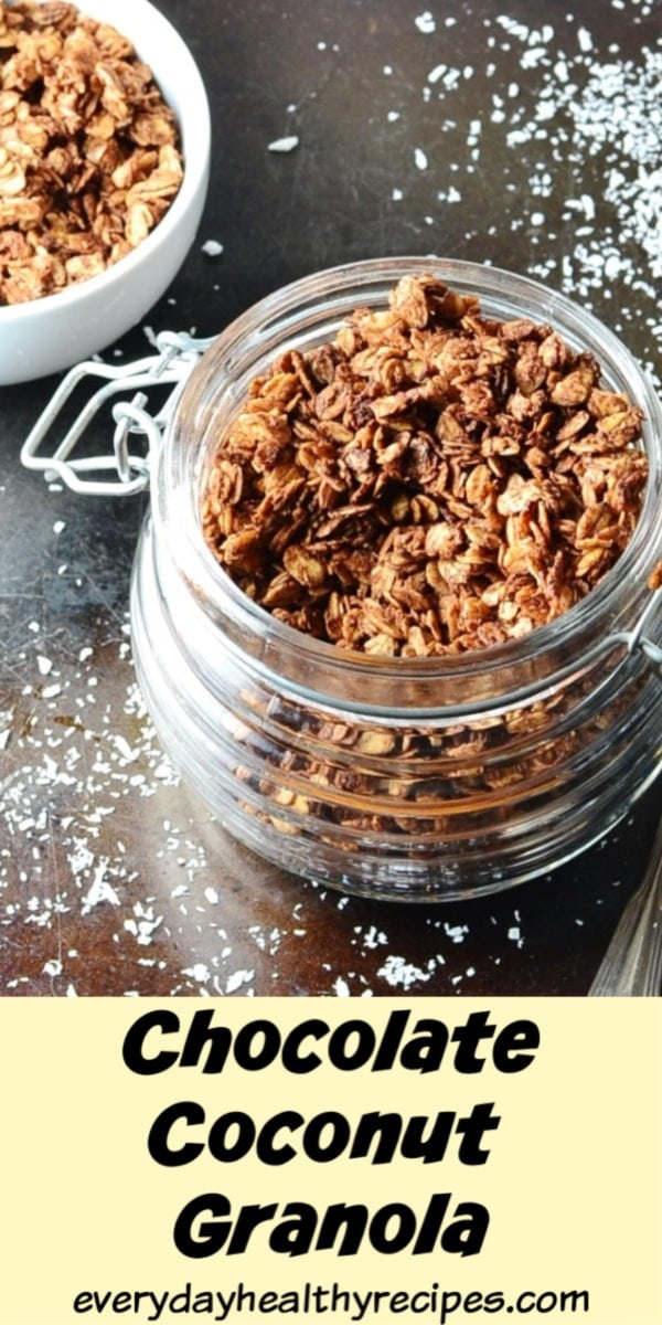 Chocolate Granola Recipe (Low Sugar) Everyday Healthy Recipes
