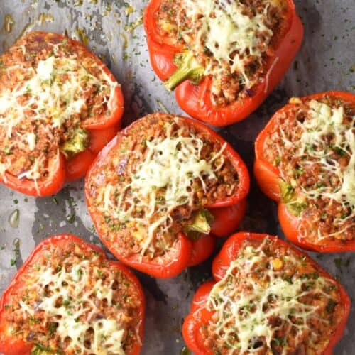 Ninja Foodi Stuffed Peppers Green Peppers Crock Pot Recipes