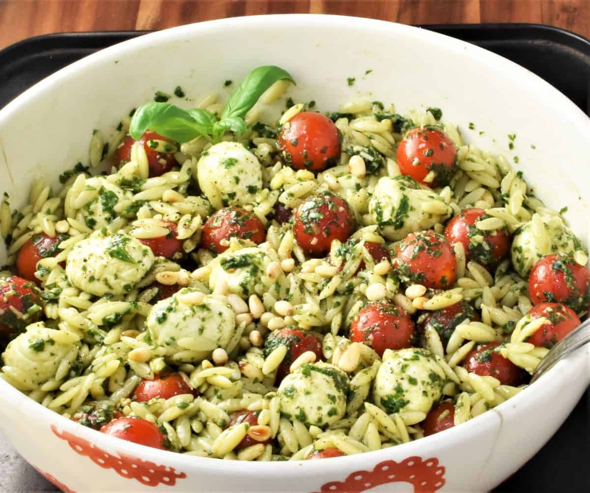 Pesto Orzo Salad (Meal-Prep)