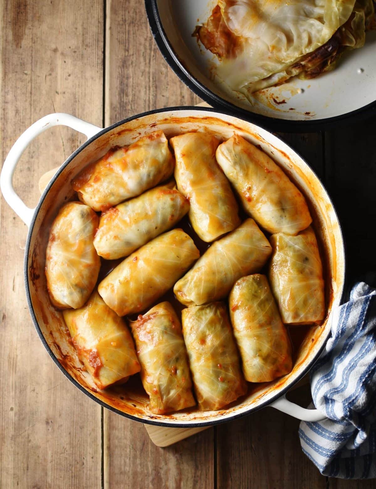 Vegan Cabbage Rolls (Mushrooms, Lentils)