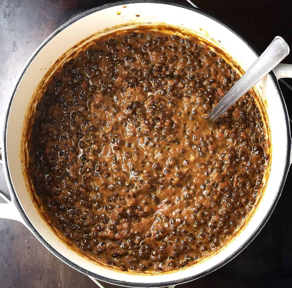 Black (Beluga) Lentil Curry - Everyday Healthy Recipes