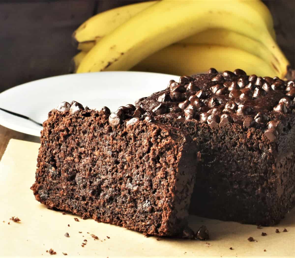 Healthy Chocolate Banana Loaf Cake Everyday Healthy Recipes
