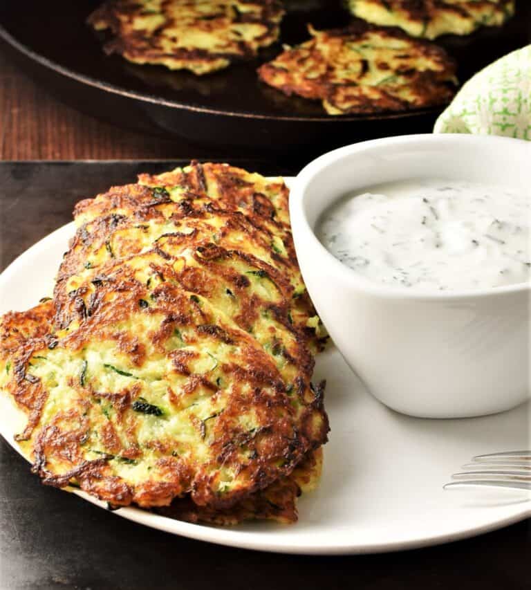 Potato Zucchini Fritters (No Flour) Everyday Healthy Recipes