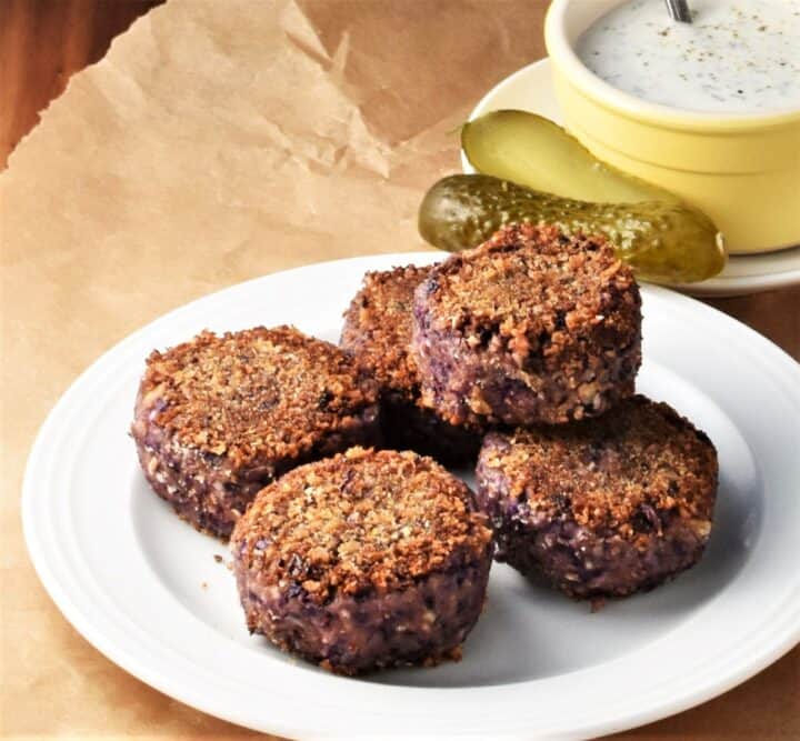 Red Cabbage Patties Everyday Healthy Recipes