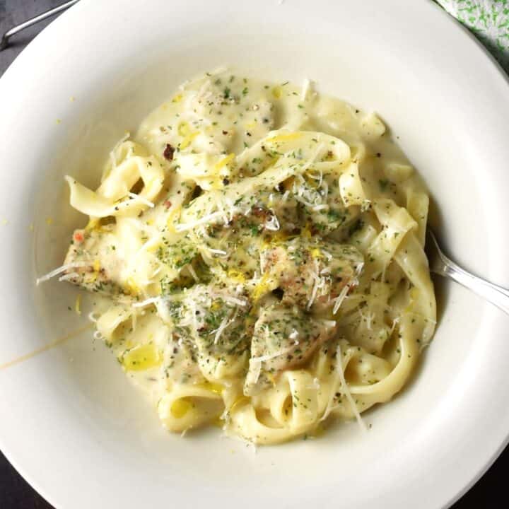 Sour Cream Chicken Pasta (Low Fat) - Everyday Healthy Recipes